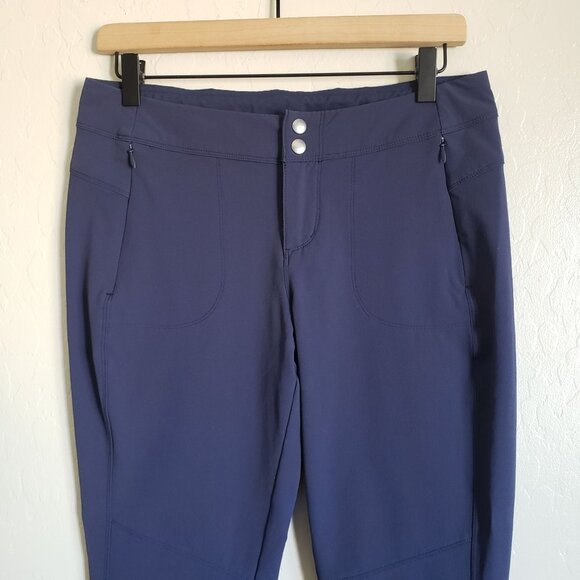 Kuhl Transcendr Zip Ankle Softshell Pant Indigo Size 8 Reg Hiking Outdoor Active - Picture 3 of 9